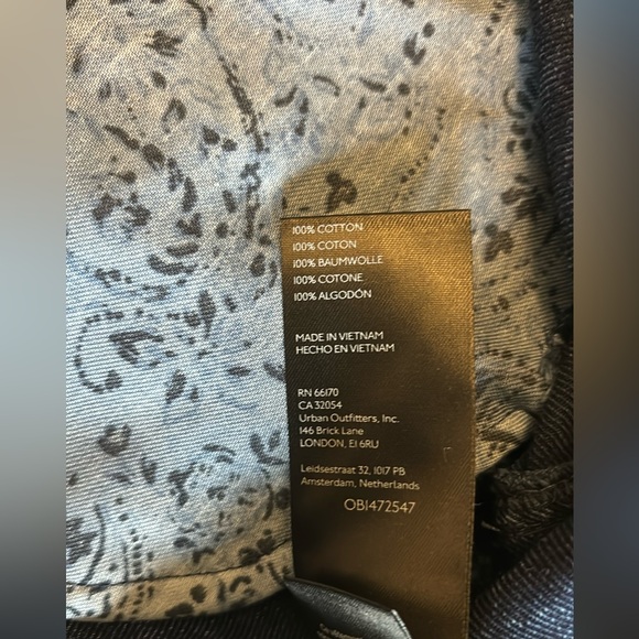 NWT!  ANTHROPOLOGIE skirt with ruffles, Sz S. - Picture 7 of 9